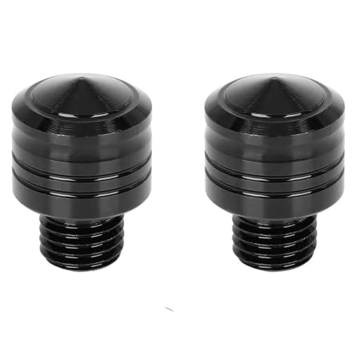 Espejo retrovisor motocicleta tornillos M10 a M8 adaptadores para tapas de agujeros de manillar