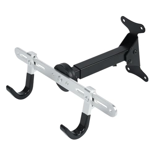 Monte de pared, montaje en bicicleta, interior para bicicleta, resistente y duradero, diseño y ahorro espacial, para taller, garaje, display, organización de hogar, 15,35 x 7,09 pulgadas
