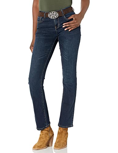 WallFlower Women's InstaStretch Legendary Slim Bootcut Jeans, Evan, 7