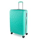 Material: ABS troquelado y texturizado antirayaduras. Ligero y resistente a los golpes. Dimensiones: Total: 75x49x27 cm Cuerpo: 68x47x27 cm Peso: 4,20 kg