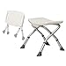 Składany stołek prysznicowy, antypoślizgowe krzesło prysznicowe, medyczne siedzisko prysznicowe 3 z regulacją wysokości, ławka bezpieczeństwa dla osób starszych, dorosłych, niepełnosprawnych, biały