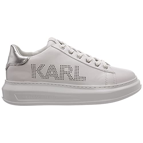 Preisvergleich Produktbild KARL LAGERFELD Damen k / ikonik Kapri Sneaker White / Silver 38 EU