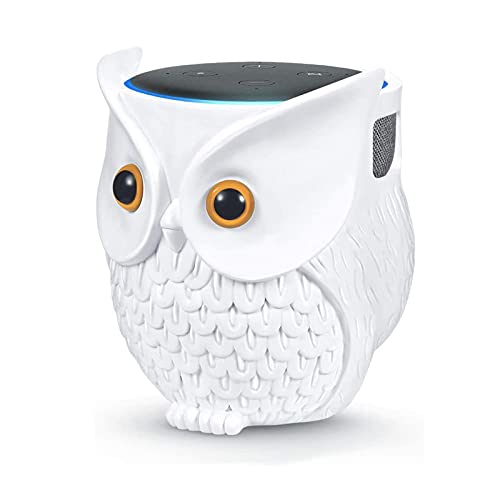 Soporte de búho para altavoz inteligente Echo Dot un regalo original de decoración