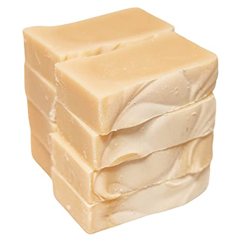 Goat Milk Soap - PURITY | All-Natural, Unscented, Fresh Goat Milk Soap Bar, Gentle on Sensitive Skin - Handmade by Goat Milk Stuff. (Box of 8)
