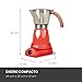 Imagen de Jocca - Cafetera Italiana Electrica 6 Tazas con Base Giratoria 360° y Jarra Sin Cables