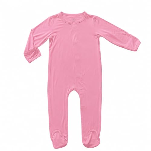 Image of Avee & Co Footie Pajamas - Quick Magnetic Fastener Sleeper for Baby Boy and Girl (0-24 months)