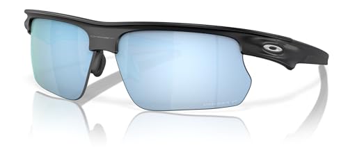 Oakley BiSphaera Sunglasses Matte Black with Prizm Deep H2O Water Polarized Lens 68mm + Sport Case