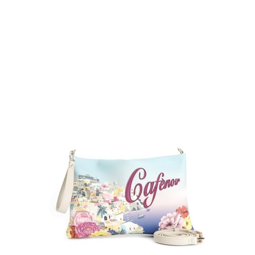 Pochette femme CAFèNOIR le sac imprimé idéal du bureau aux sorties