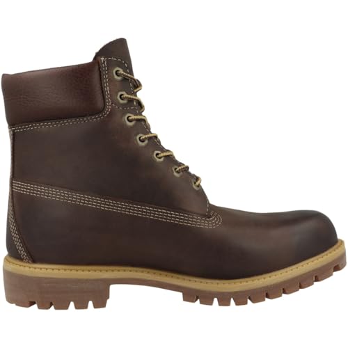 Timberland Herren Schnürboots Premium 6-Inch Dunkelbraun 43,5 – Ansicht 5