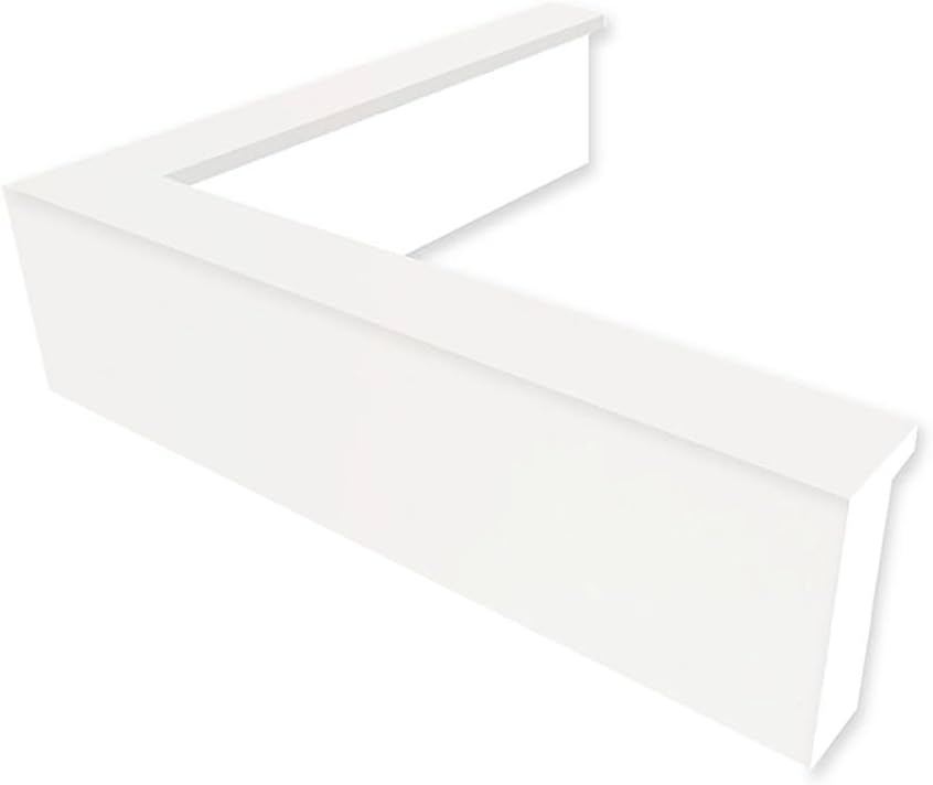 Picture Frame Set of 4. 2-3/16" Polystyrene Shadow Box White 7x7 Wholesaleartsframes-com 2880 Series Made in USA