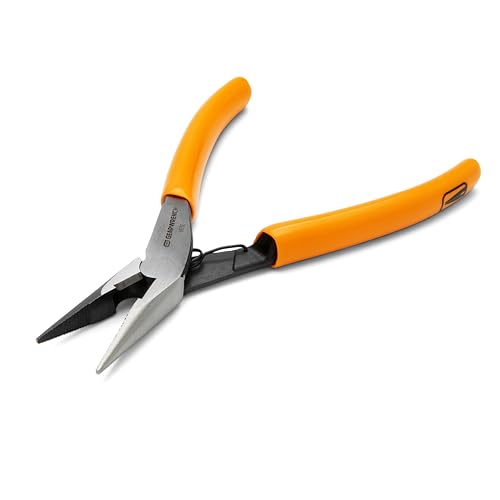 Alicates de punta larga GEARWRENCH 89732 con mandíbulas alineadas para sujetar cables finos 5