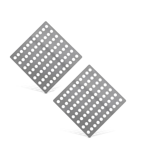 LIANRISES Retina Lavandino Acciaio Inox 15x15cm