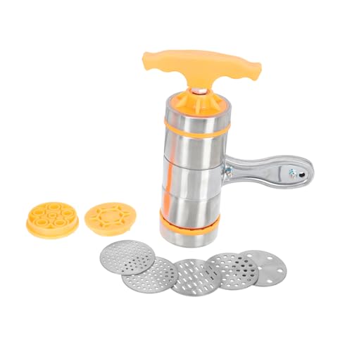 ABOOFAN 1Set Manual Noodle Maker with Interchangeable Molds Easy to Use Noodle Making Machine for Homemade Pasta and Design for Effortless Noodle
