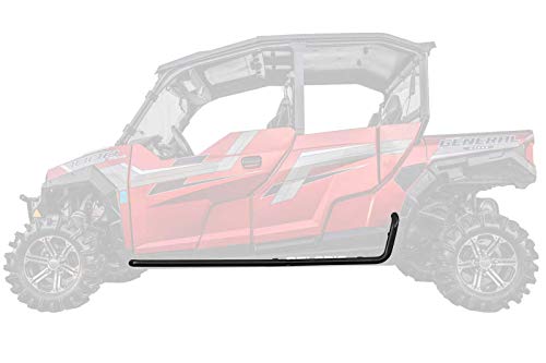 SuperATV Rock Sliders Nerf Bars Tree Kickers for 2017+ Polaris