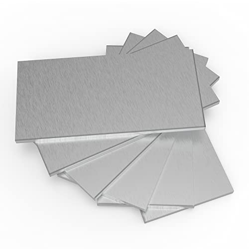 Silatu Welding Coupons - 12Pcs 2×4 Inch Aluminum Welding Kit, 11 Gauge Welding Training Metal Plate For Mig, Tig, Gas, Arc, Stick #TOP6