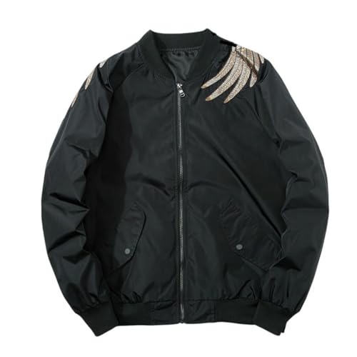 Veste de baseball brodée homme pour ne plus hésiter entre confort et style en mi-saison