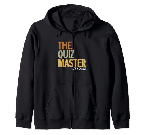 The Quiz Master I'm In Charge | Noche de trivia | Pub Quiz Sudadera con Capucha