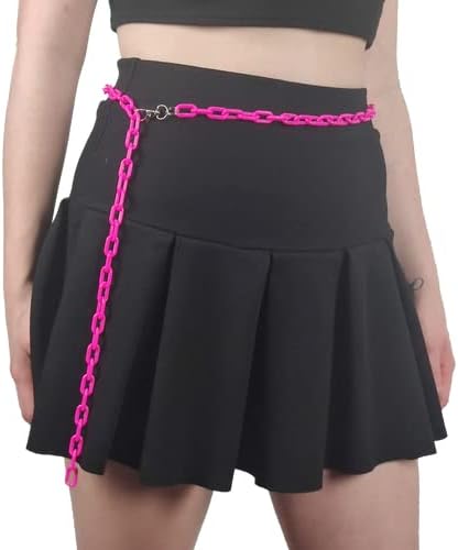 Miniatura 6 de Colorful Chain Belt  Rave Festival Concert Accessories  Chain Jewelry  Rave Outfit  Festival Outfit (3XL-LIME)