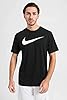 NIKE Men's Park 20 T Shirt, Black/White, S UK #5
