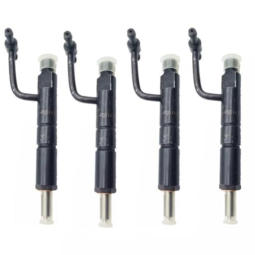 4Pcs Fuel Injector for Isuzu 4JG1 Engine 8972112800/8972112801 OEM Match Hitachi Excavators ZX70/ZAXIS80/ZR240JC Models