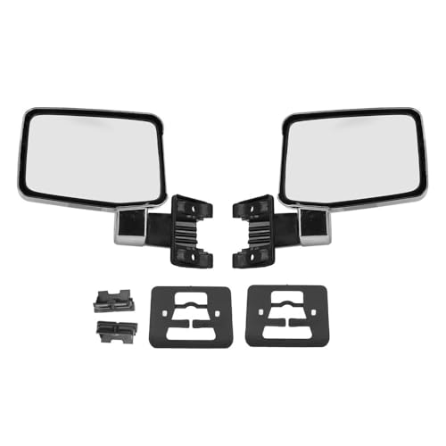 Verre de rétroviseur chromé pour Toyota Land Cruiser Série 60 1980-1990