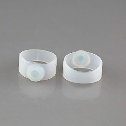 Soft Silicone Magnetic Toe Ring Keep Slim Fitness Weight Loss Slimming Magnetic Toe Ring Slimming Weight Loss Ring - Clear Cover