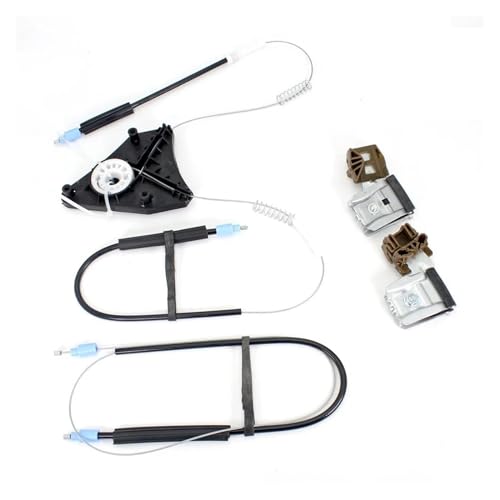 Repara el elevalunas eléctrico izquierdo de tu VW Polo 9N con este kit completo delantero