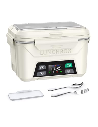 EAST OAK Cordless Electric Lunch Box, Heated Lunch Box for Men with Timer