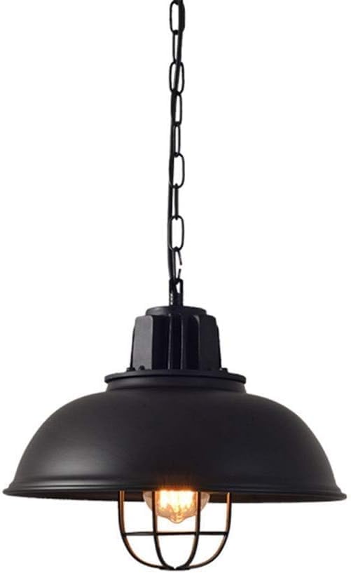 Wrought Iron Pendant Light, Rustic Art Hanging Lamp