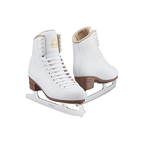 Jackson Ultima Artiste Women's/Girls Figure Ice Skates - Womens Size 7.5 / Width: B, White, (Artiste JS179) Cover