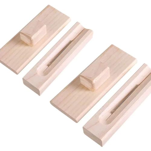 Guimeiren 2個 栗むき器 木製 手動栗オープナー 滑り止め設計 くり剥き工具 時間と労力の節約 軽い栗 皮むき 使い方が簡単 くりの鬼皮 剥く ハスの種 ピスタチオ 殻剥き 多機能 家庭用