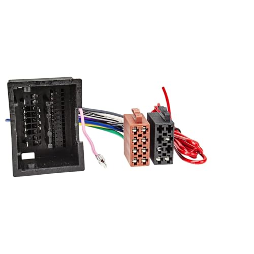 tomzz Audio 7006-003 Câble Adaptateur Radio Compatible avec Opel Insignia Agila Astra Corsa E Convient pour Chevrolet Spark à la Norme ISO 16 pôles