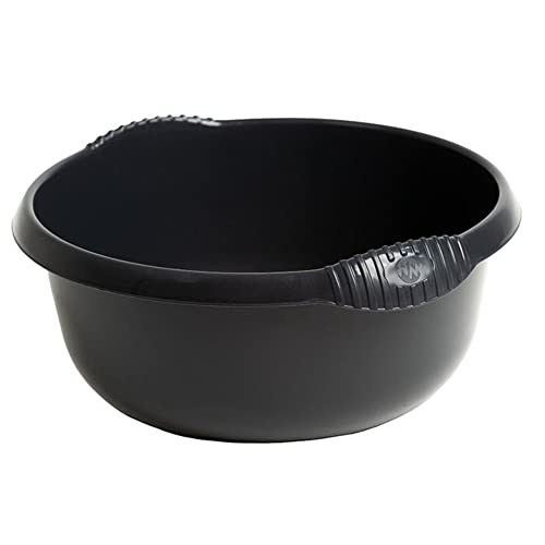 Casa 28cm Round Washing Up Bowl Midnight Black