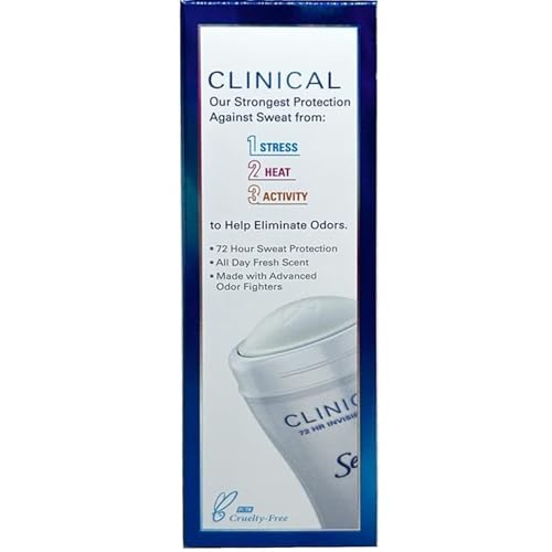 Secret Clinical Invisible Solid desodorante de 1.6oz ideal para el gimnasio y la oficina 4