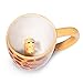 Ceramic Animal Giraffe Coffee Mug - humpf! Cute Cup with a Surprise Inside Giraffe Skin Print for Coffee, Tea and Beverages - Premium-Quality, Dishwasher Safe Materials - 10 oz by Goodscious