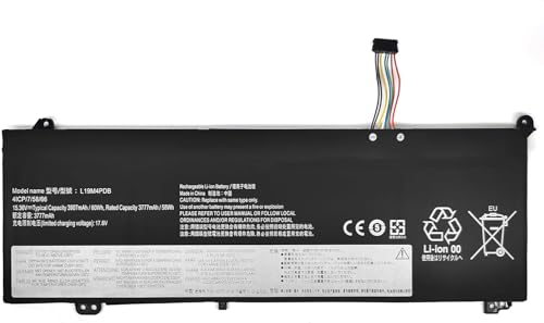 Batterie L19M4PDB Lenovo ThinkBook 14s Yoga de rechange 60Wh 3912mAh