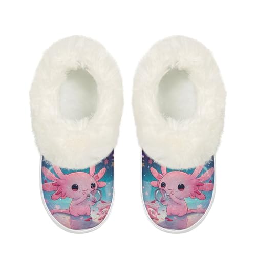 chaqlin Cartoon Animal Print Slippers for Women Thick Sole House Bedroom Platform Slipper Shoes Comfy Slippers2