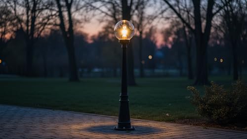 Aspen Creative 28001-60-41, 6" Clear Acrylic Replacement Lamp Post Globe with 3-3/4" Neck by Aspen Creative - Used condition - Image 9