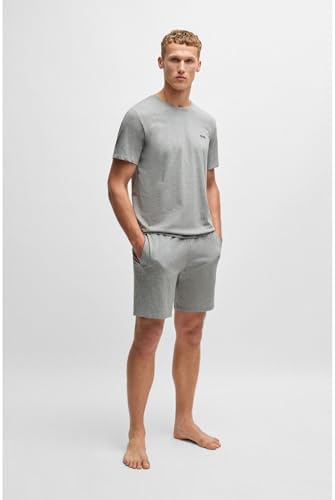 Boss Para Hombre. 50515367 PantalóN Corto Mix&Match Gris (Xxl), Homewear, AlgodóN - 3