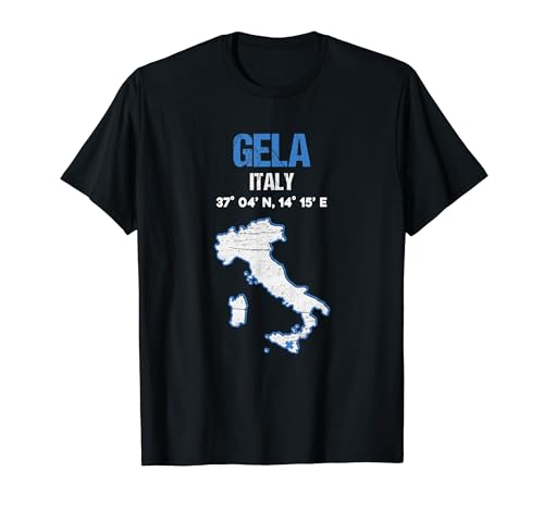 Gela, Italy City T-Shirt