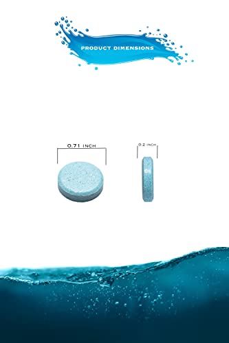 Ragnify 120 Pieces Car Windshield Washer Tablets Glass Concentrated Wiper Cleaning Washer Fluid Tablets For Car Kitchen And Room Window- 6Mm #TOP1