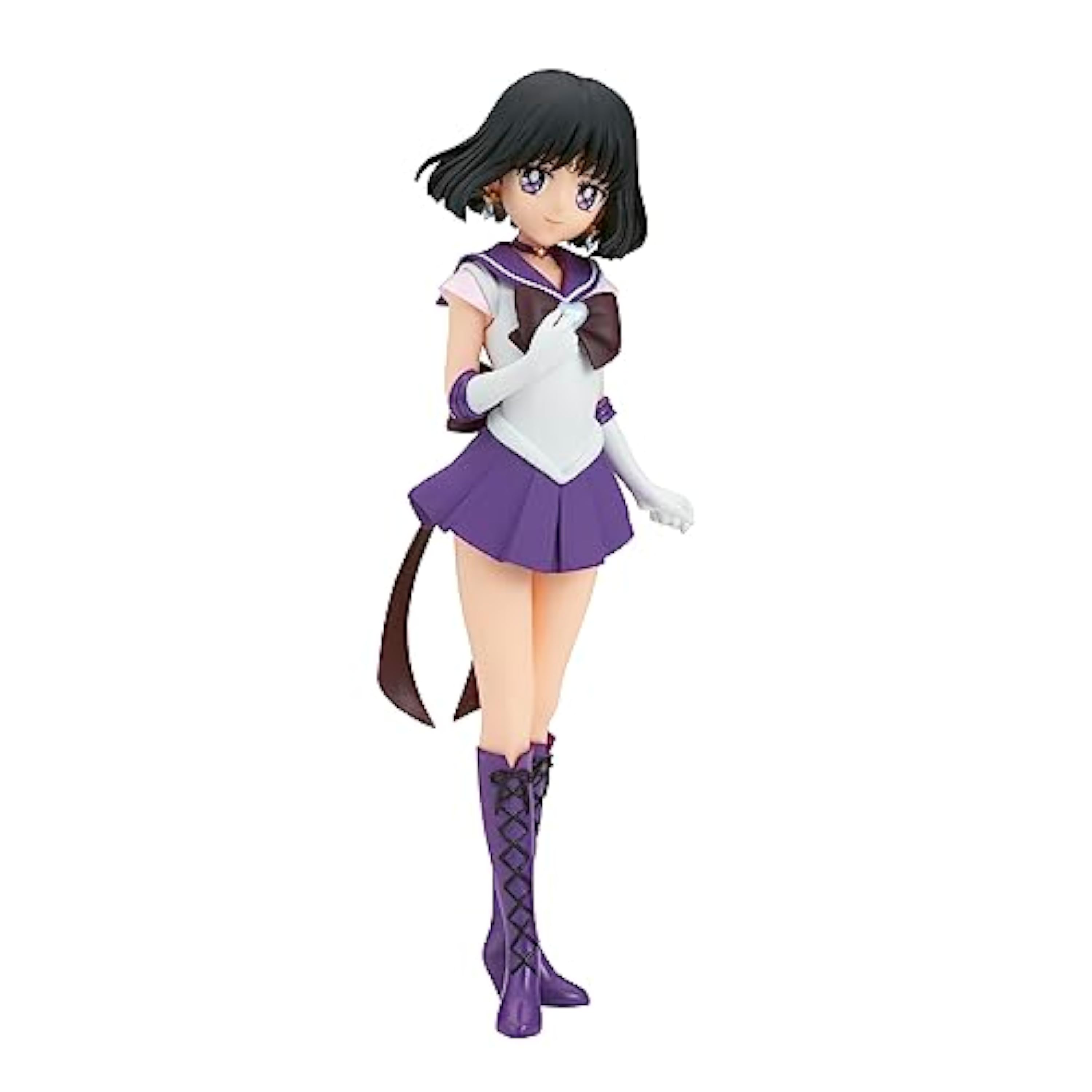 Banpresto BP88597P Super Sailor Saturn Figura de Acción, Pretty Guardian Sailor Moon Eternal The Movie, Glitter&Glamours, 18 cm, Multicolor