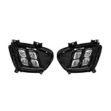 EDRKNFGA Luz antiniebla compatible con KIA Sorento 2015-2017 DRL de circulación diurna for parachoques delantero de coche, accesorios for coche.(Type 2)
