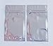 2000 Silver Aluminum Foil Mylar 2.5x4 inches Recloseable Bag Clear Front AL-1 Ship Fast