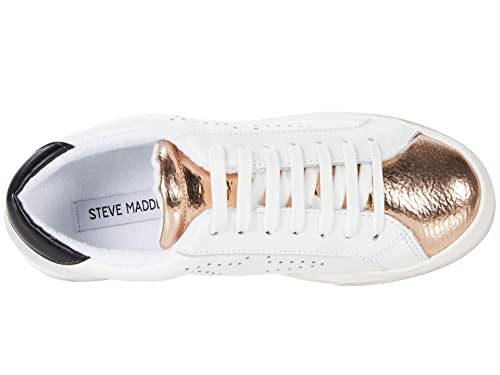Steve Madden Steve Madden womens Rezume Sneaker, Rose Gold Multi, 6 US
