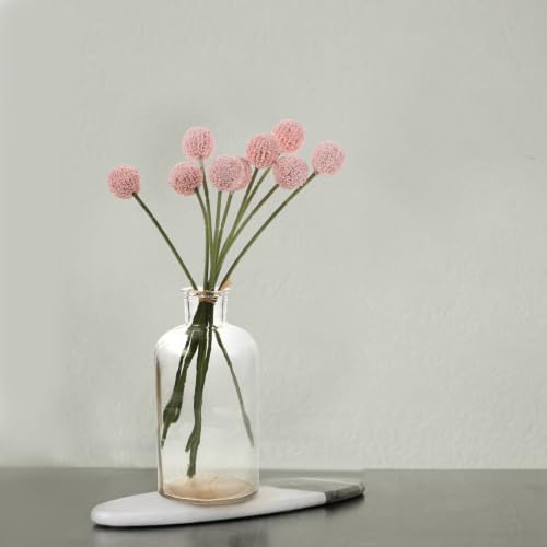 Beaupretty Bouquet Artificiel de Chrysanthèmes en Plastique Roses 9 Têtes – vue 6