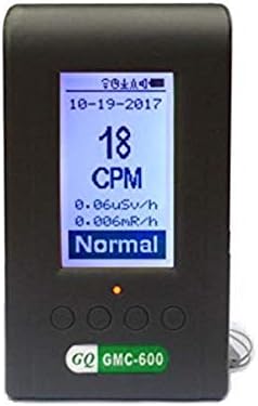 GQ GMC-600 Plus Geiger Counter Radiation Detector Dosimeter Alpha Beta Gamma X-ray