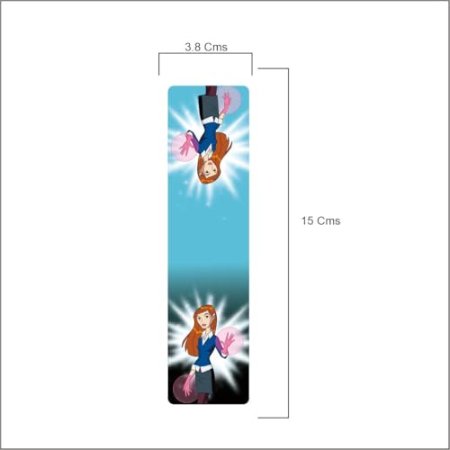 Image of Zesta Magnetic Bookmark Set of 7 | Aesthetic Book Mark for Reading | Cute Anime Bookmarks for Kids, Students | Book Accessories for Novels, Gifts for Readers(Ben10 Magnetic Bookmarks, 15X4 Cms)