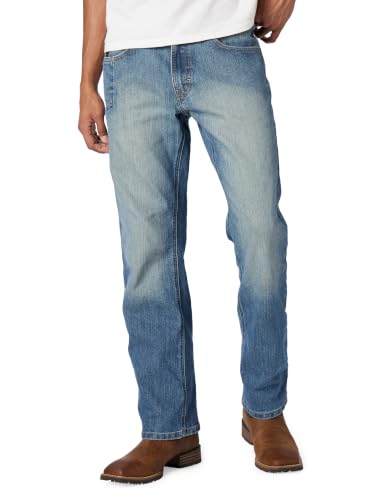 Image of Ariat Mens Rebar M5 Straight Durastretch Washed Twill Dungaree Straight Leg Pant