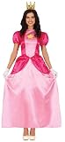 FIESTAS GUIRCA Disfraz de Princesa Estrella Mujer - Vestido de Princesa Rosa - Disfraces de Reina de Cuento de Hadas para Mujer Talla M